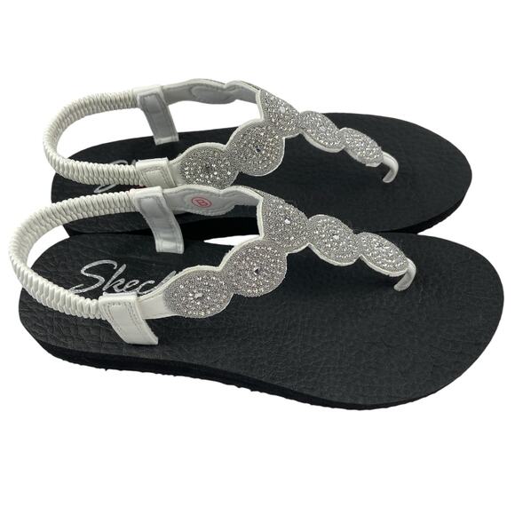 Skechers  Stars And Sparkles Thong Sandals Women's Size 7 - Picture 4 of 7
